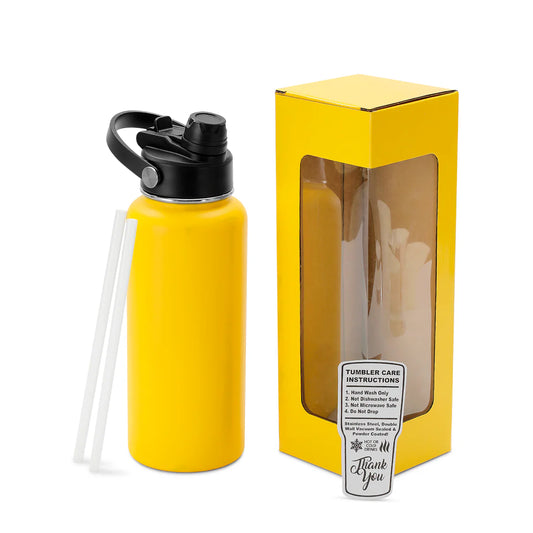 Botella de agua premium personalizada de 32 oz