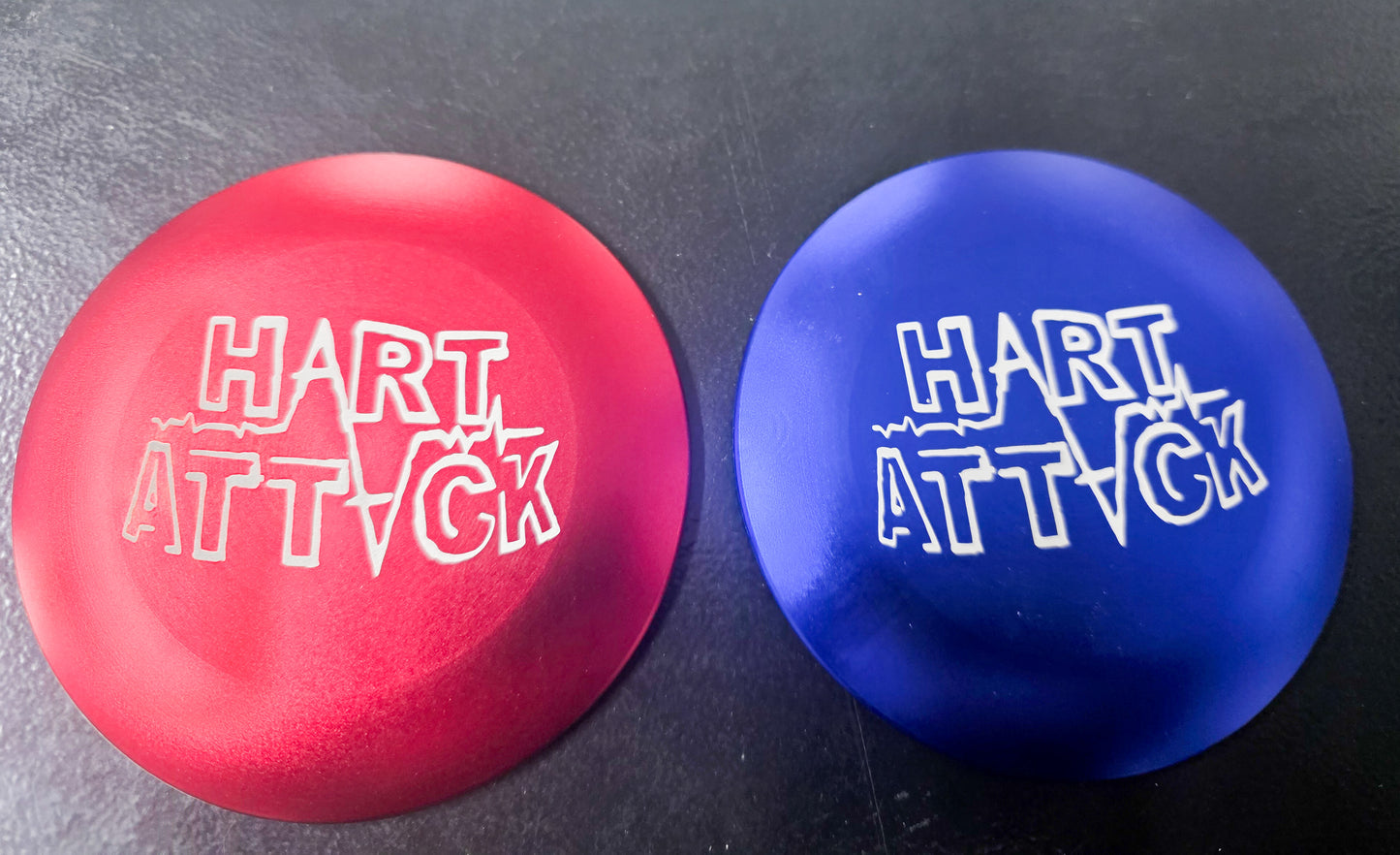 Red Custom Metal Disc Golf Mini Marker