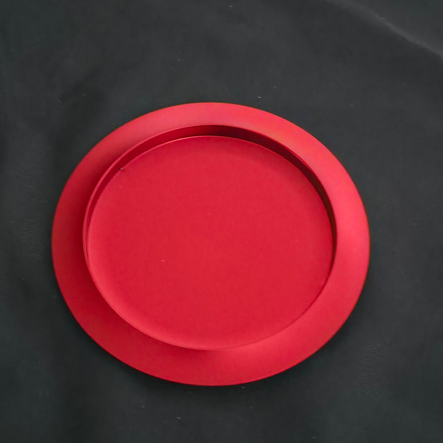 Red Custom Metal Disc Golf Mini Marker