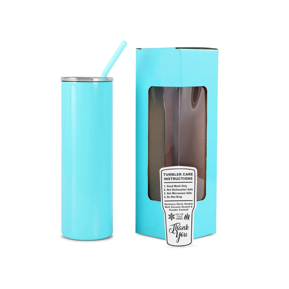 Vaso delgado premium personalizado de 20 oz