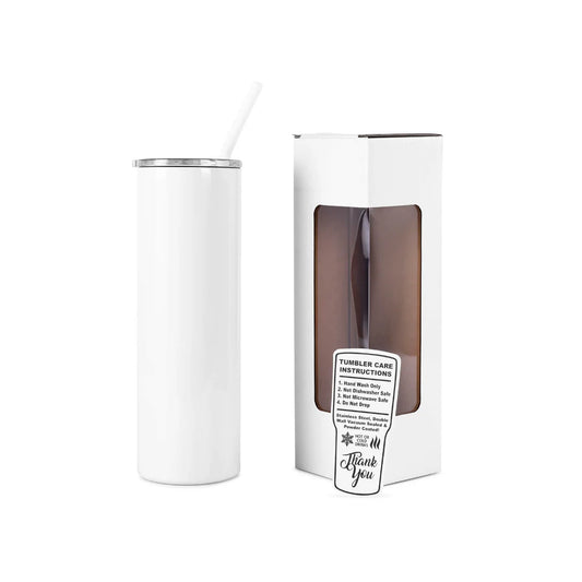 Vaso delgado premium personalizado de 20 oz