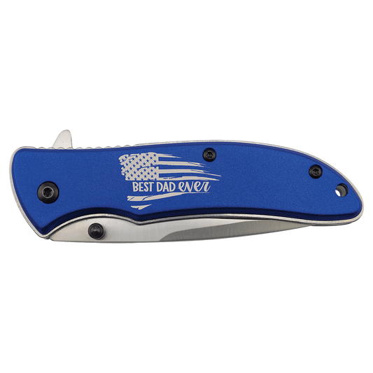 Add your Text to this Bison River 4 1/4" Everyday Carry Knife (EDC)