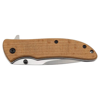 Agregue su texto a este cuchillo de uso diario Bison River de 4 1/4" (EDC)