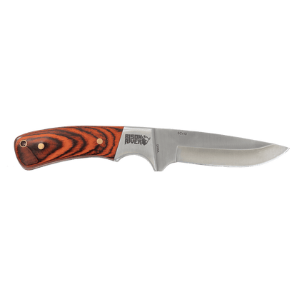 Customized for You Bison River 7 3/4" Stainless Steel fixed Blade Knife with Sheath