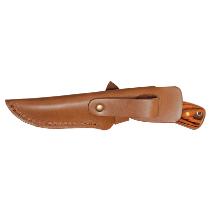 Customized for You Bison River 7 3/4" Stainless Steel fixed Blade Knife with Sheath