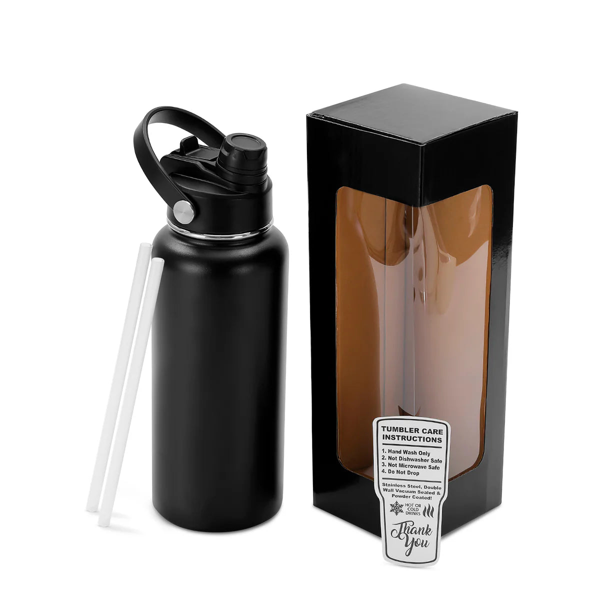 Botella de agua premium personalizada de 32 oz