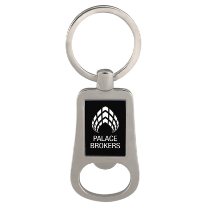 Llavero abridor de botellas personalizado de 2 1/8"