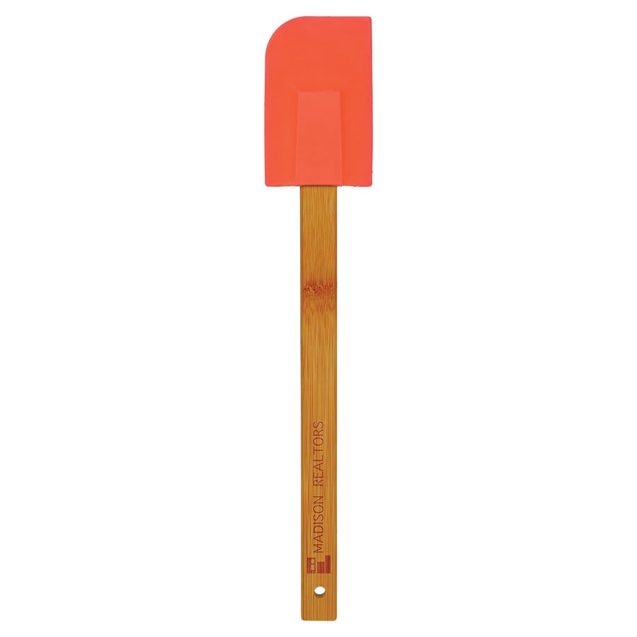 Customized Silicone Spatula with Bamboo Handle