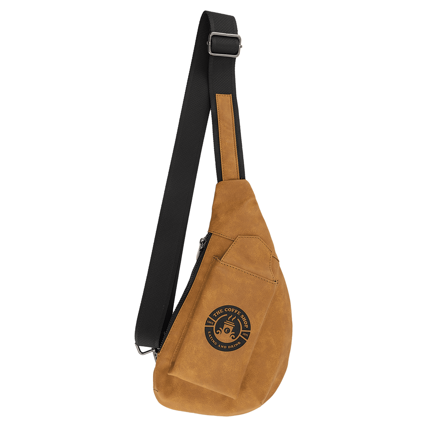 Bolsa de media luna personalizada disponible en 5 colores