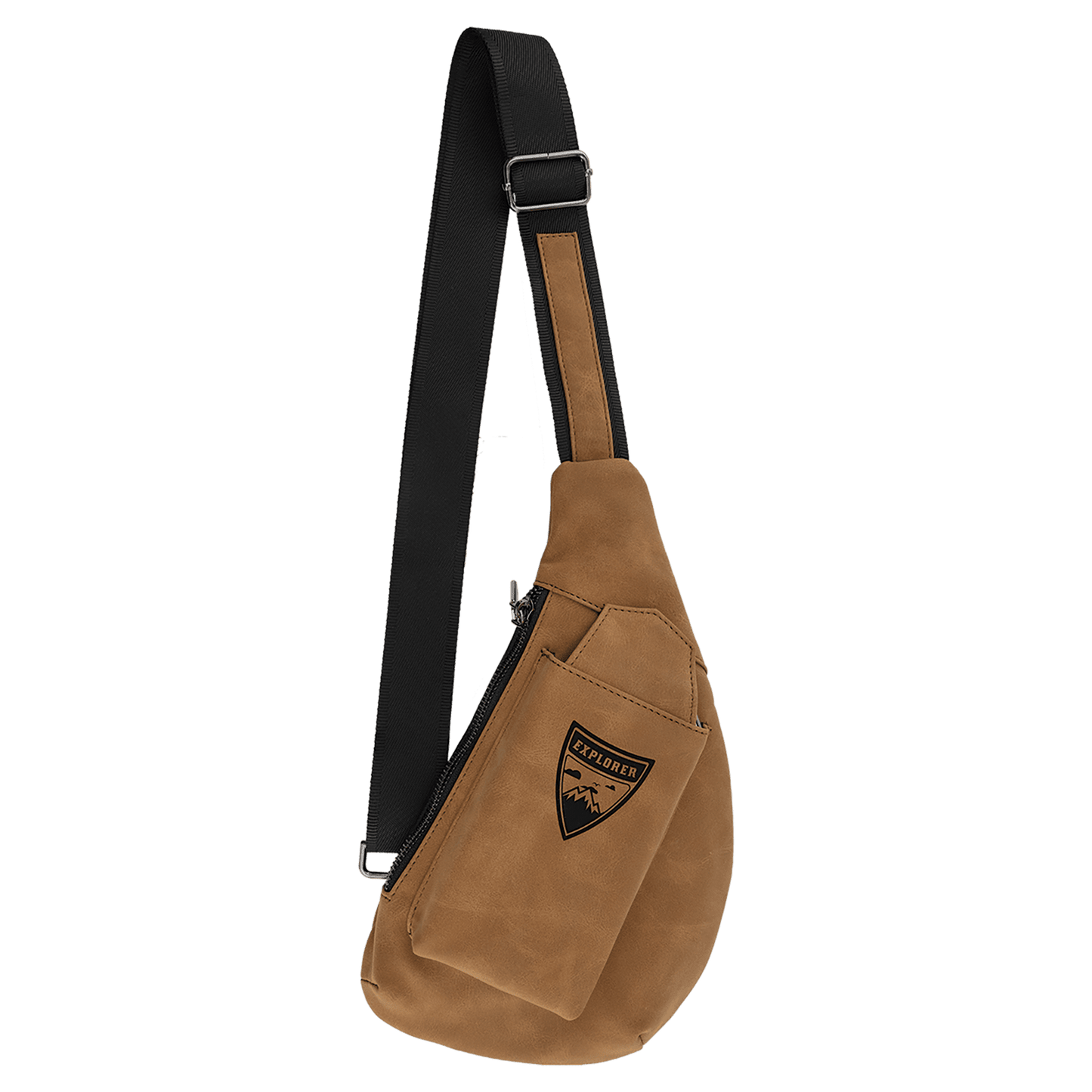 Bolsa de media luna personalizada disponible en 5 colores