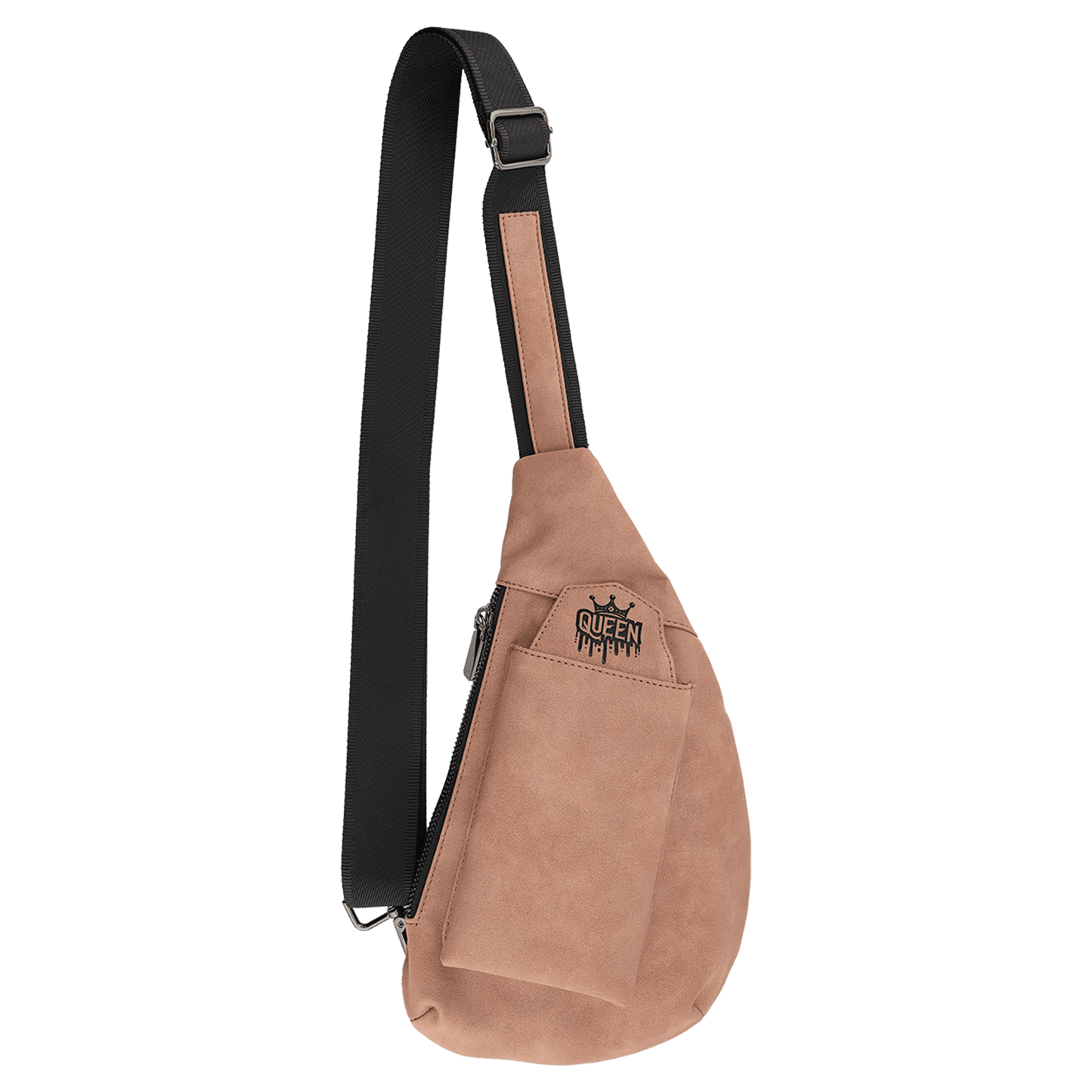 Bolsa de media luna personalizada disponible en 5 colores
