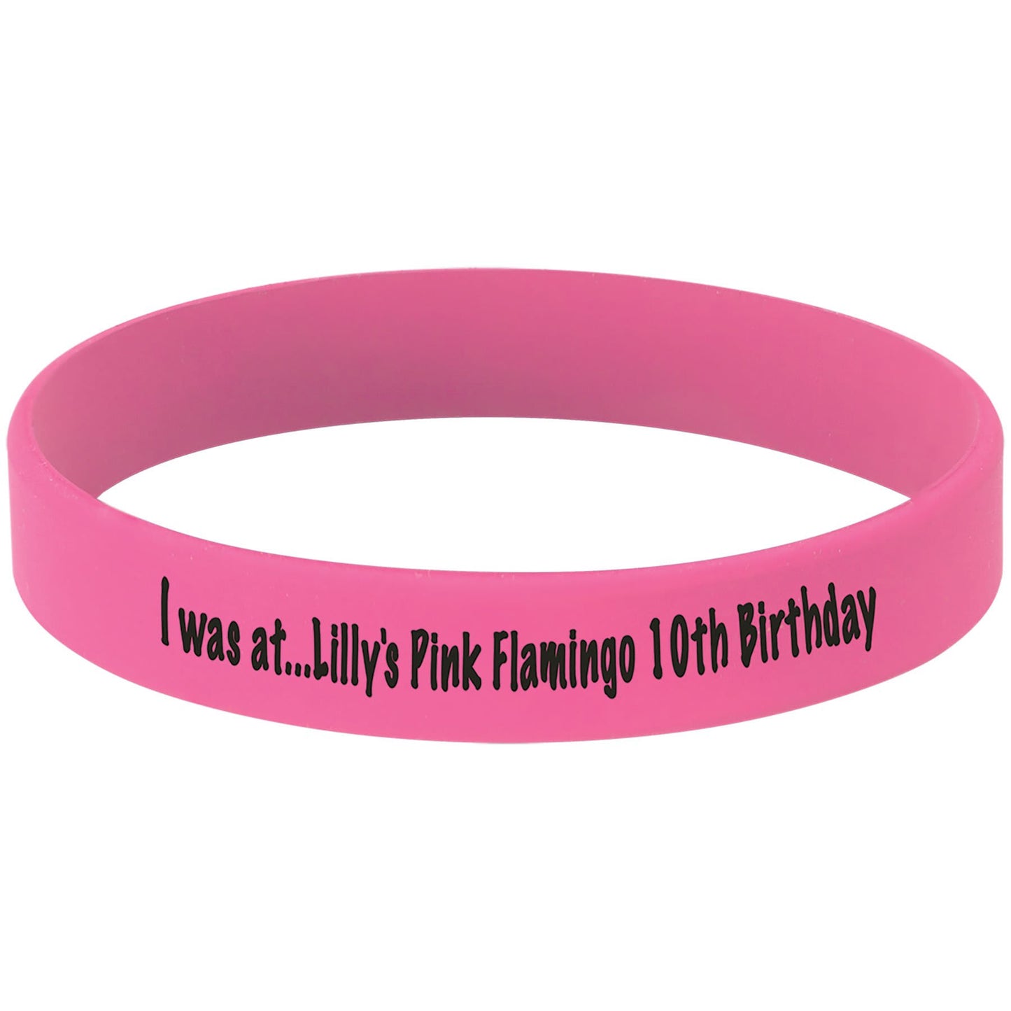 Customized Silicone Bracelet Small and Large Available