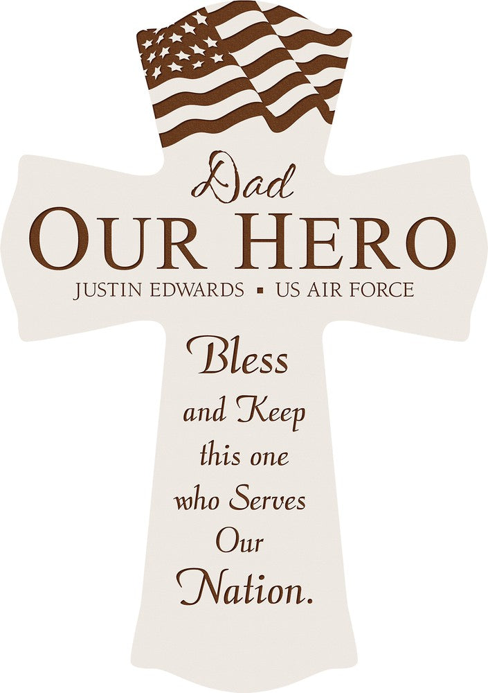 Customized 11.5'' x 8'' MDF Cross