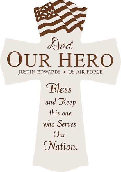 Customized 11.5'' x 8'' MDF Cross