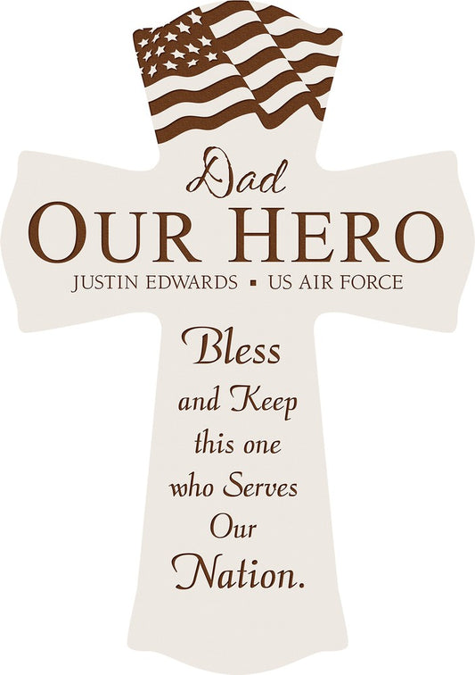 Customized 11.5'' x 8'' MDF Cross