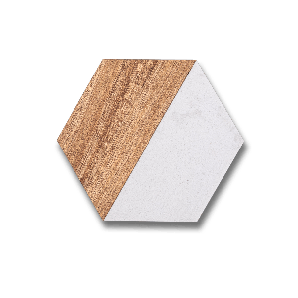 Custom Engraved Marble and Acacia Wood Coasters (4Pack)