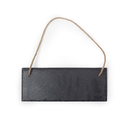 Custom Laser Engraved 10"x 4" Hanging Slate