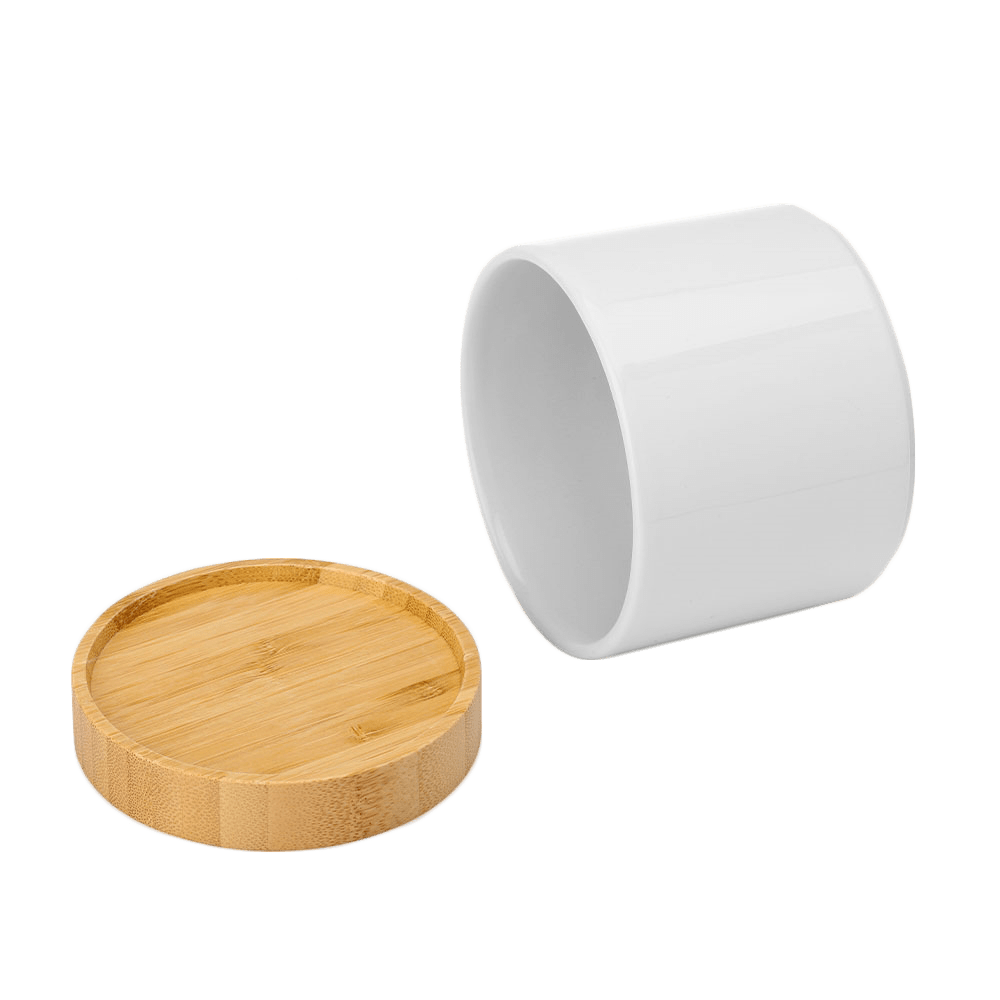 Custom Full Color 4" Ceramic Planter