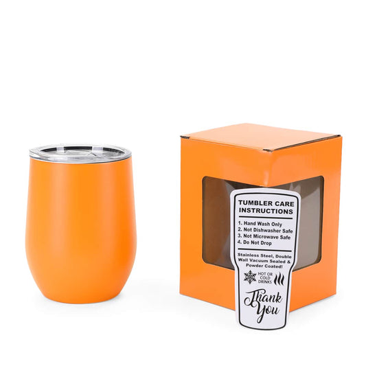 Vaso de vino premium personalizado de 12 oz
